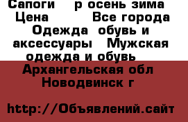 Сапоги 35 р.осень-зима  › Цена ­ 700 - Все города Одежда, обувь и аксессуары » Мужская одежда и обувь   . Архангельская обл.,Новодвинск г.